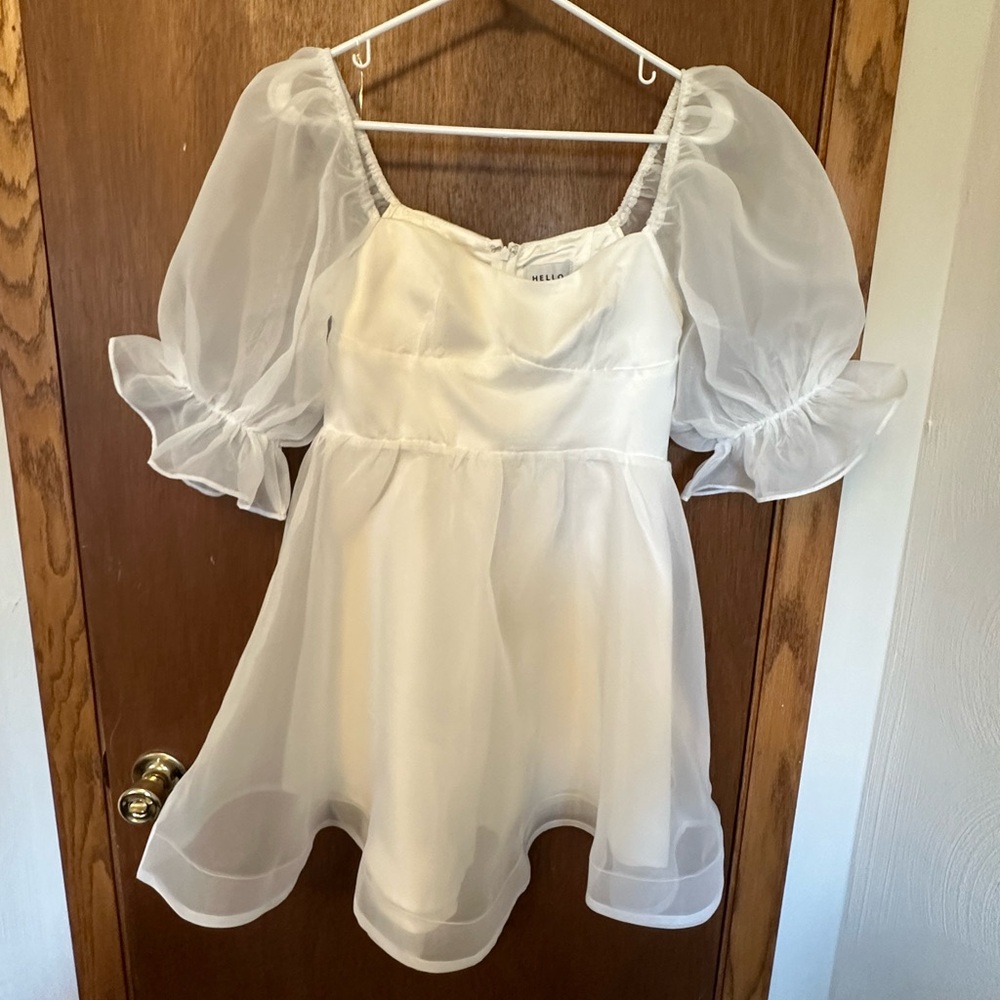 White Mini Dress